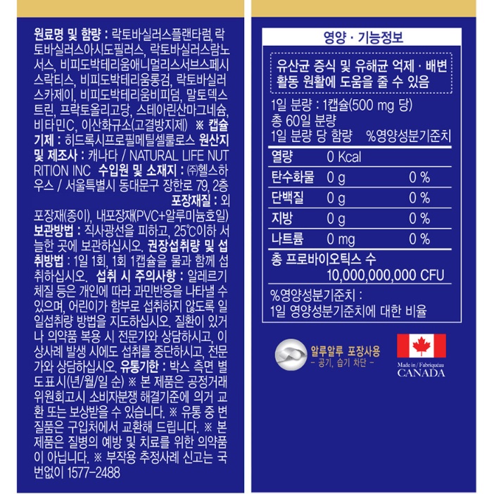 알약유산균 엄마 어른유산균 중학생 고등학생 수험생 유산균 이미지 4