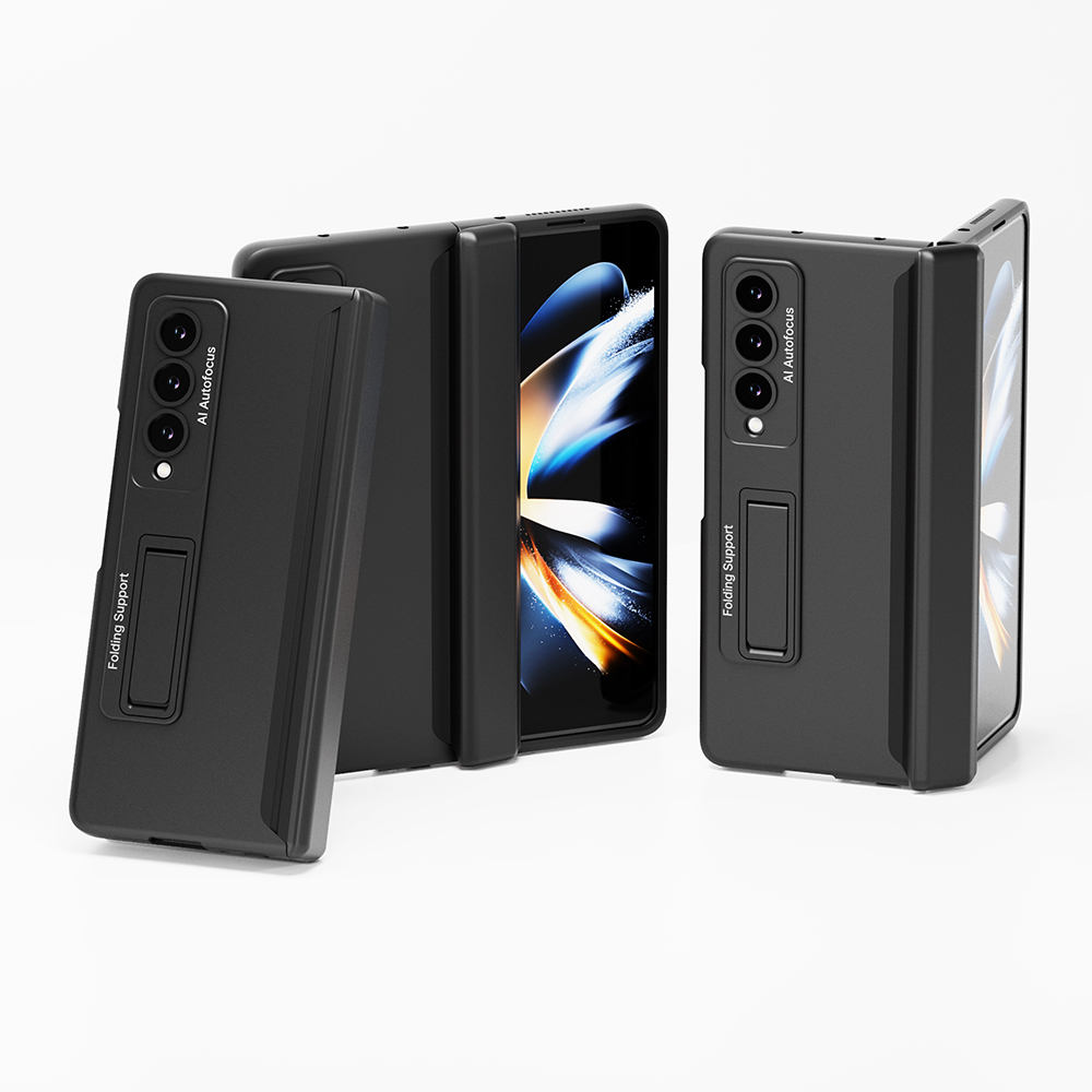 아이엠듀 힌지보호 슬림 케이스 블랙, 갤럭시Z 폴드4