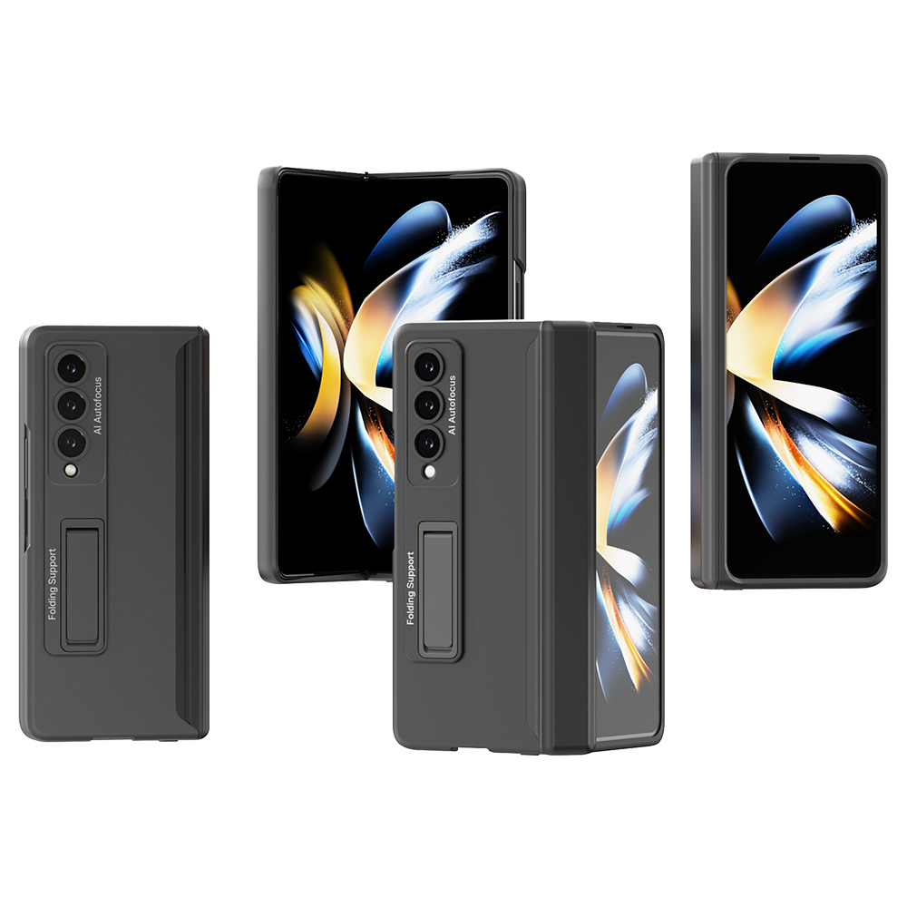 아이엠듀 힌지보호 슬림 케이스 블랙, 갤럭시Z 폴드4