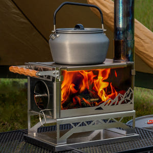 화목난로 펠렛 난로 펠렛연소기 미니 불멍 캠핑 bp26 개봉기 | 실사용 후기 - 상품 이미지 1