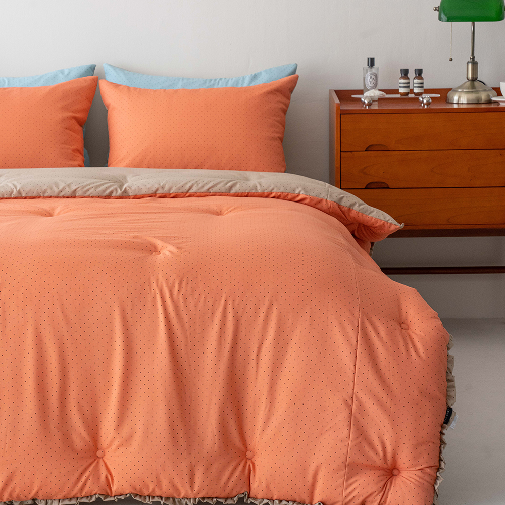 송화침장 알러지케어이불 먼지없는 양면 슈퍼싱글 퀸 차렵이불