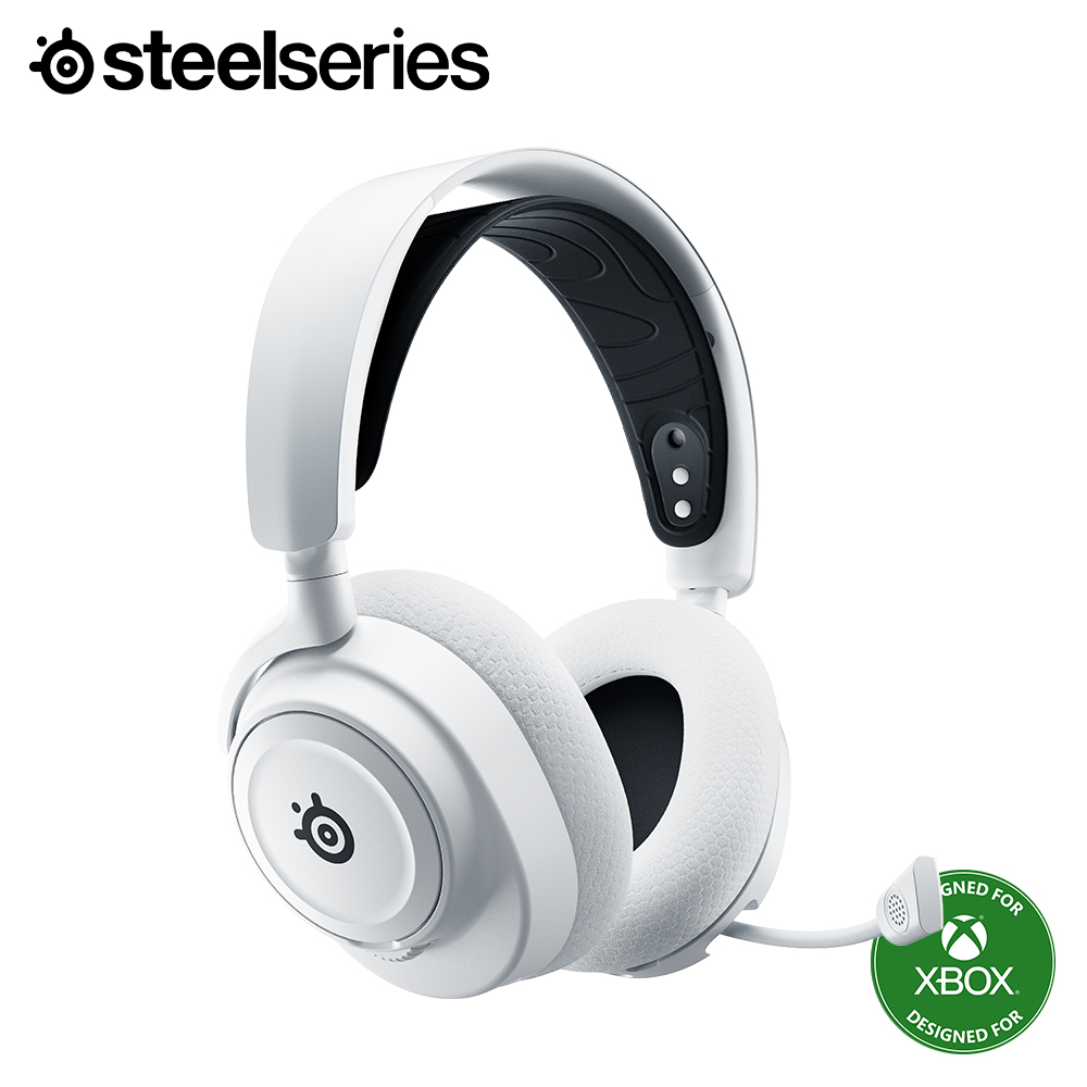 스틸시리즈 Arctis Nova 7X 무선 게이밍 헤드셋 화이트 이미지 8