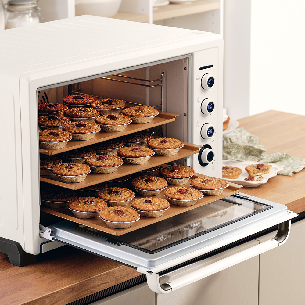 위즈웰 루미오븐 80L 4단 홈베이킹 컨벡션 오븐 제과 제빵 마카롱 가정용 GL-80