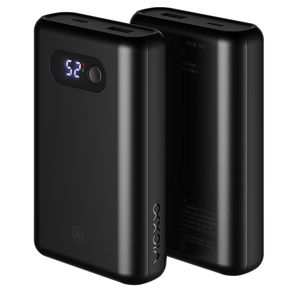 빅쏘 고속 전기 휴대용 충전식 손난로 보조배터리 10000mAh - 상세 이미지 2