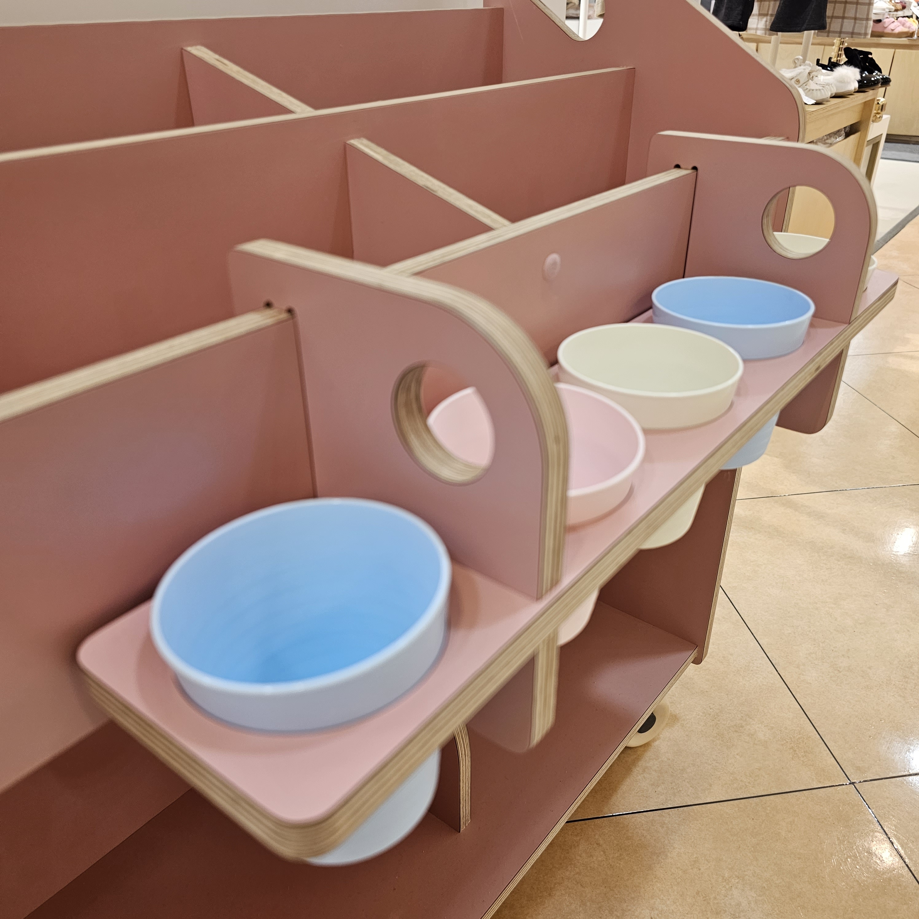 북카트 학습 트롤리 미니 책꽂이 이동식  [래빗북카트]