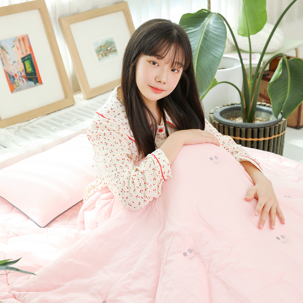 아르떼베딩 알러지케어 먼지없는 차렵이불 키즈 모달 침구 이불 세트 러블리냥 SS