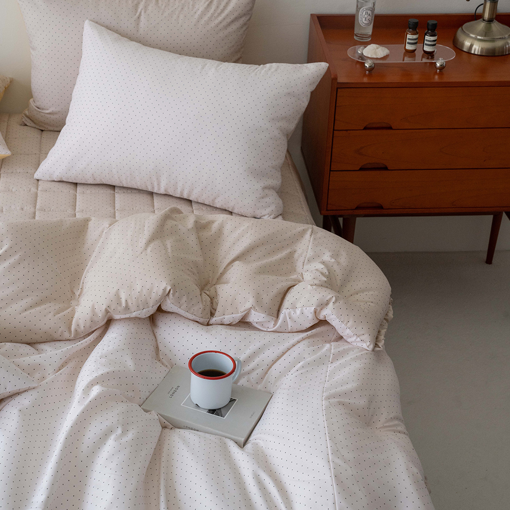 송화침장 알러지케어이불 먼지없는 양면 슈퍼싱글 퀸 차렵이불