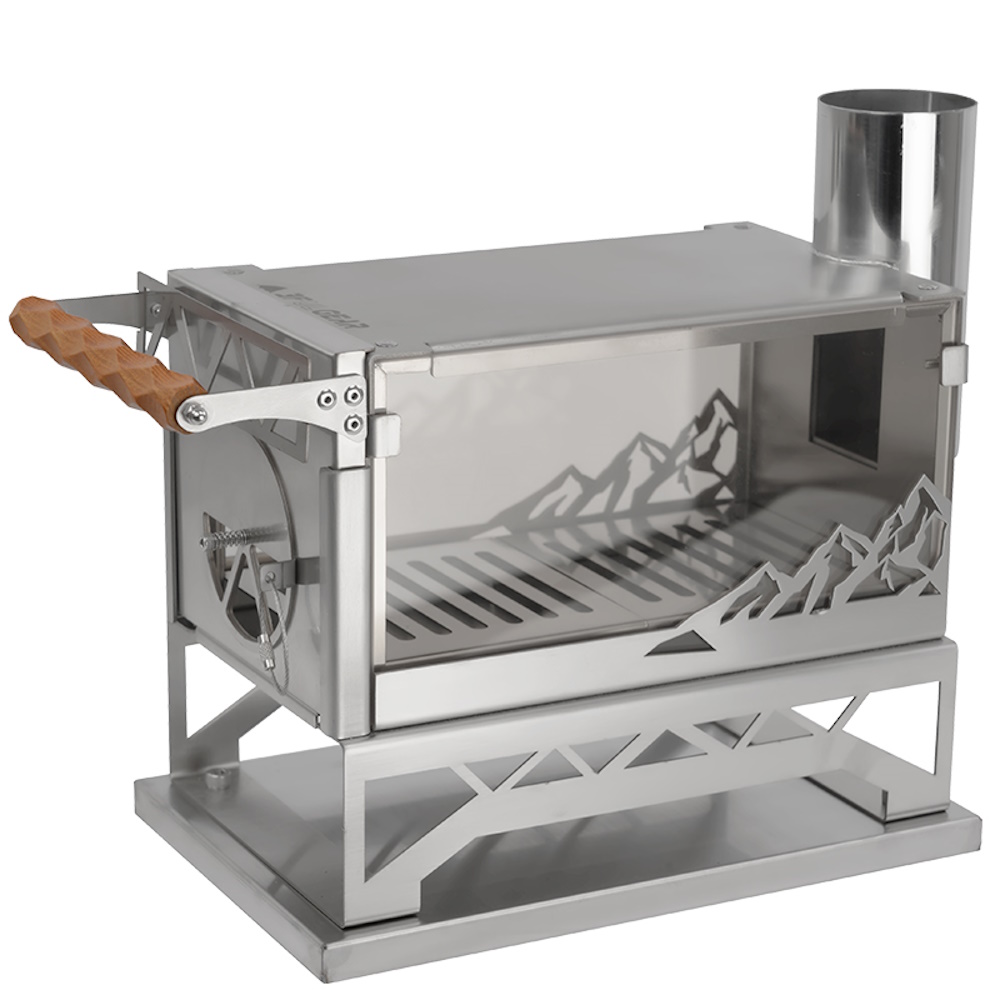 화목난로 펠렛 난로 펠렛연소기 미니 불멍 캠핑