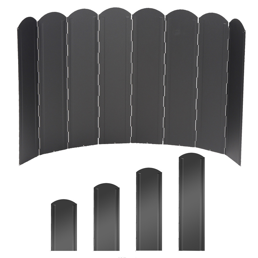 캠핑 버너 바람막이 미니 실버 휴대용 캠핑 야외 가스 취사 화로 기름튐방지