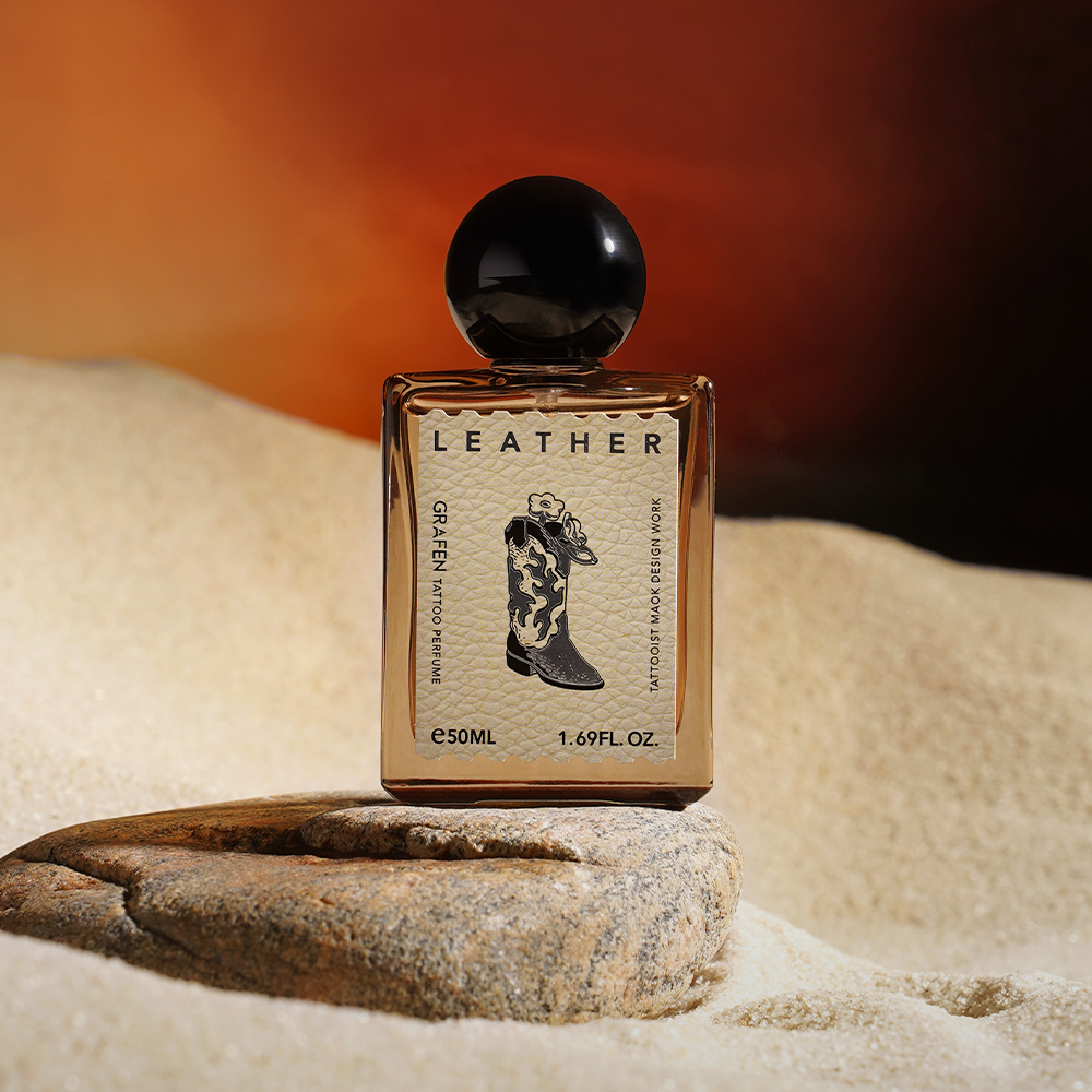 [기프트케이스증정] 그라펜 8시간지속 타투 퍼퓸 레더(시더우드/관능적), 50ml, 1개 - 상세 이미지 2