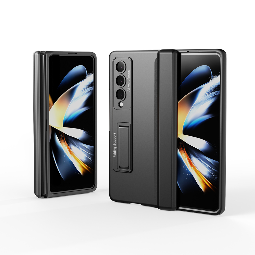 아이엠듀 힌지보호 슬림 케이스 블랙, 갤럭시Z 폴드4