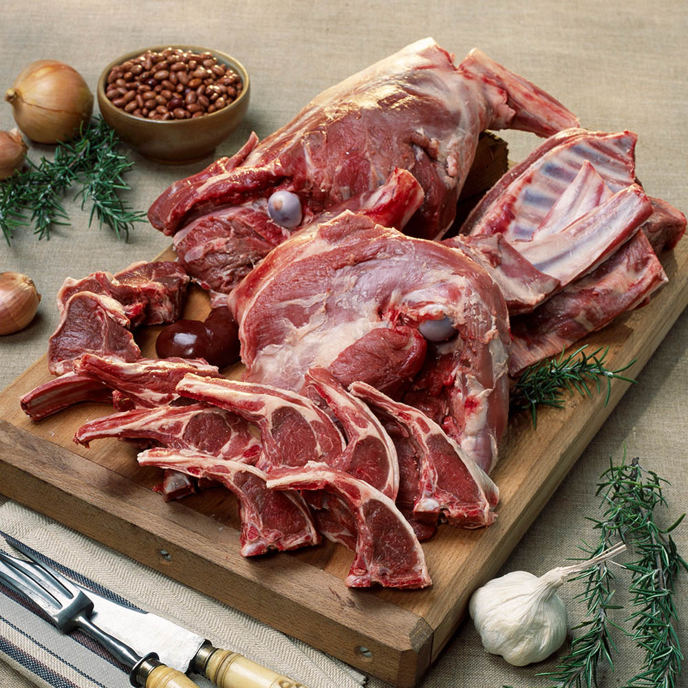 양고기 양갈비 숄더랙 프렌치랙 토마호크 바베큐립 양꼬치