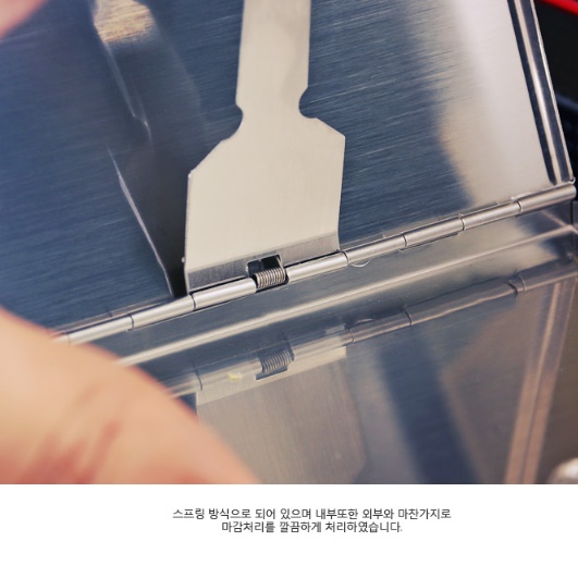 고급 메탈 일반 담배 케이스 얇은 담배 케이스 레종 스틸 - 상세 이미지 2