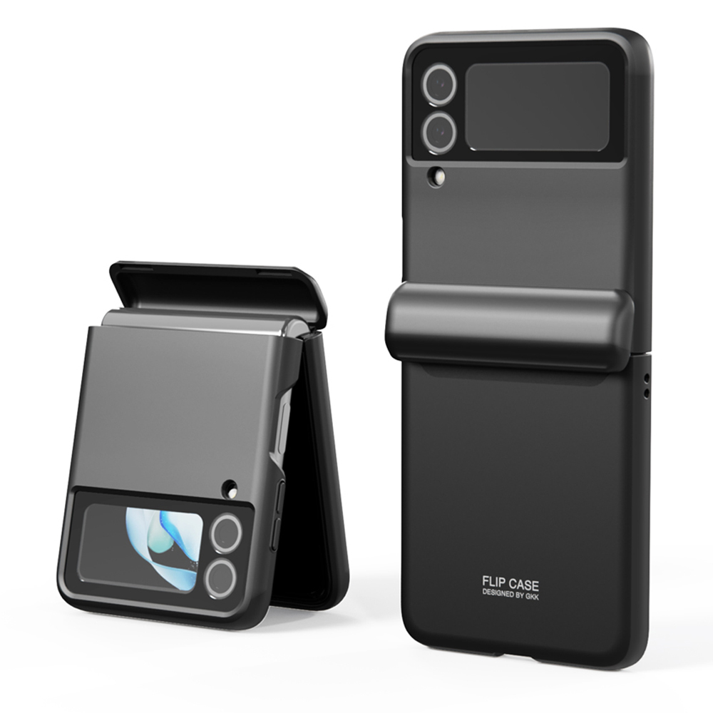 아이엠듀 힌지보호 슬림 케이스 블랙, 갤럭시Z 플립4