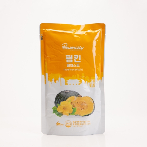 세미베버시티 펌킨(단호박)라떼 페이스트 1kg - 상품 이미지