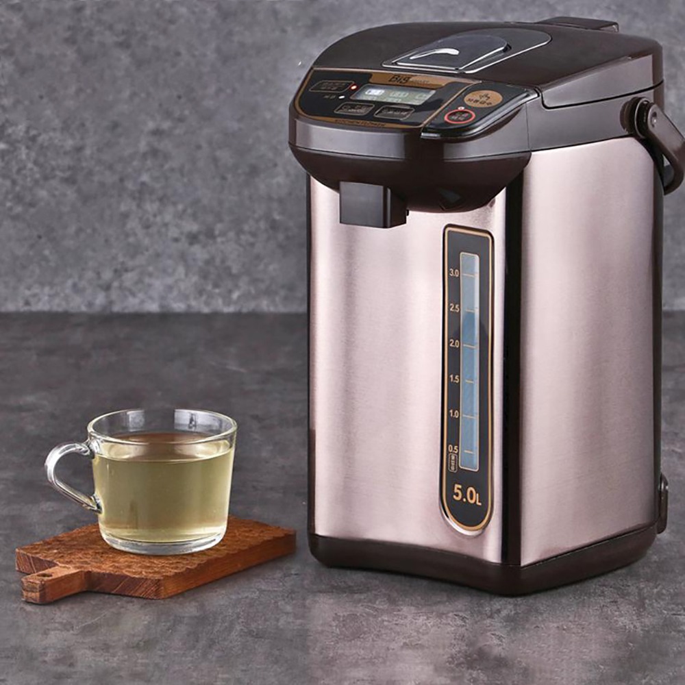 키친플라워 빅스마트 온도조절 전기 보온 포트 5L 이미지 2