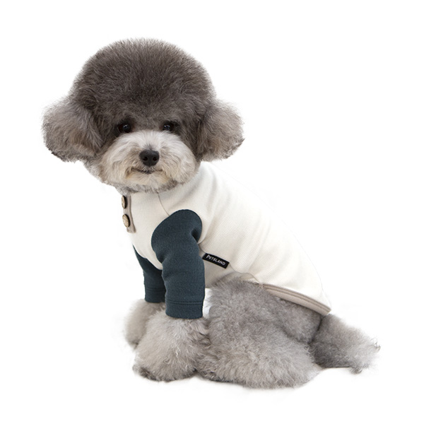 강아지옷 니트 티셔츠 실내복 코코넛니트 - 상세 이미지 3