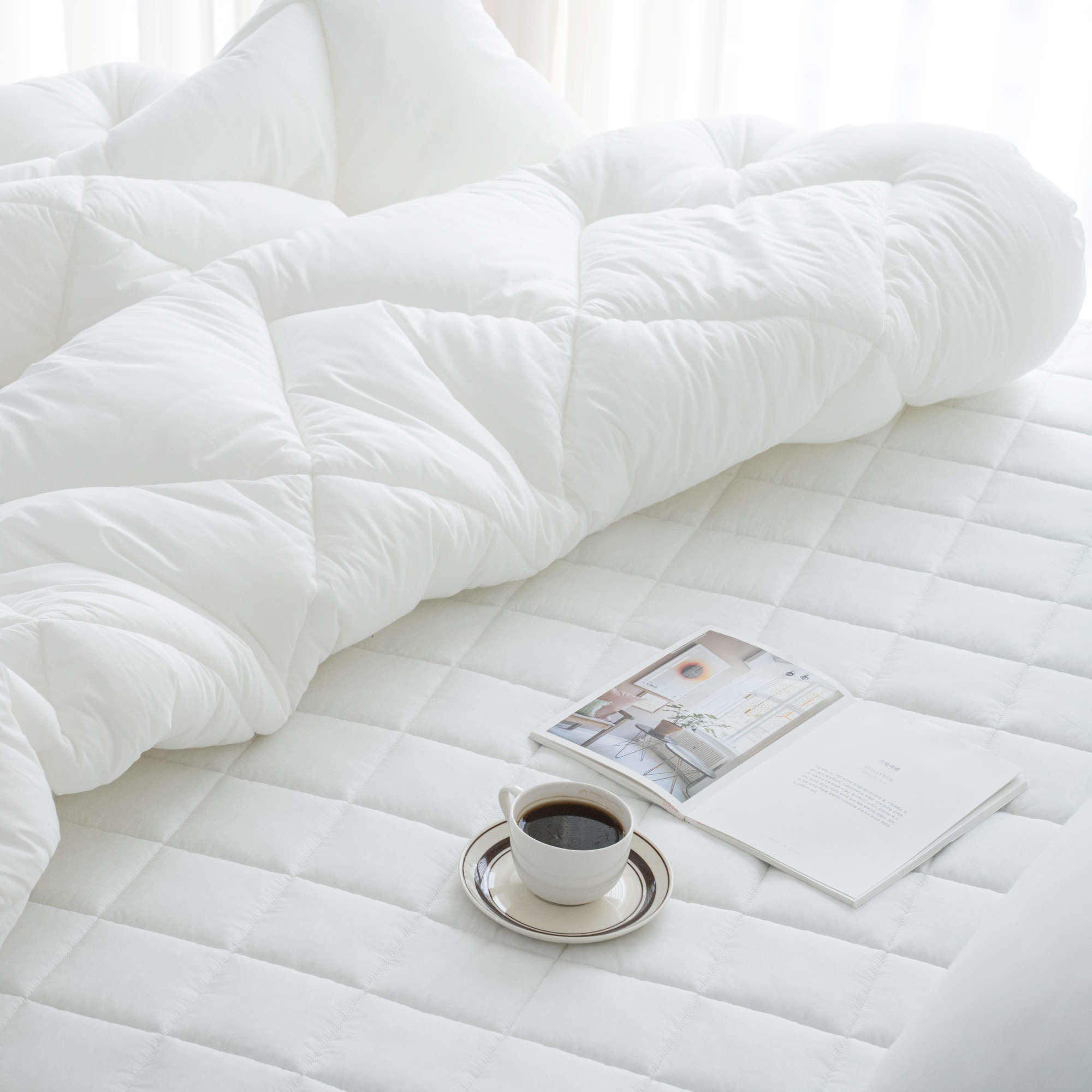 알러지케어 이불 세트 사계절 이불 먼지없는 면 이불 봄 이부자리