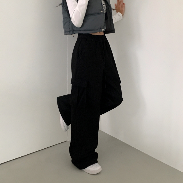 💖50%할인💖 🔥융기모🔥[숏,기본,롱/S~XL] 블랭킷 코듀로이 겨울 트레이닝 카고 기모 와이드 조거 소프트 골덴 2way 팬츠 상세 이미지 37