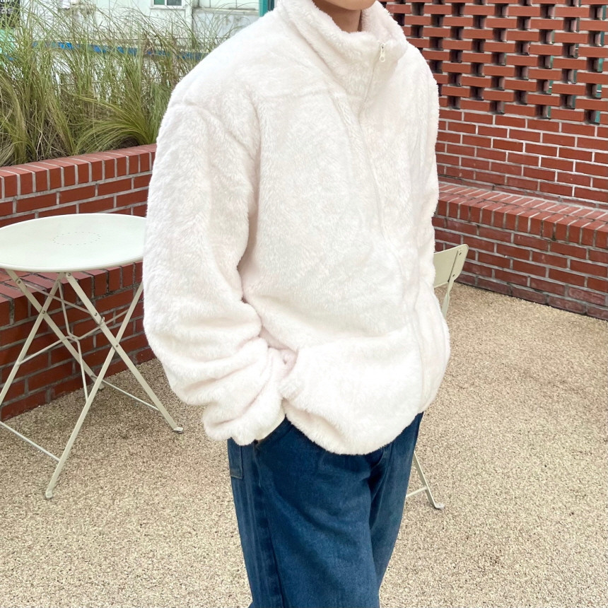 [겨울히트/주문폭주] 여친이좋아하는 양털 후리스 플리스 오버핏 보아털 밍크 털 자켓 후드 집업 상세 이미지 58