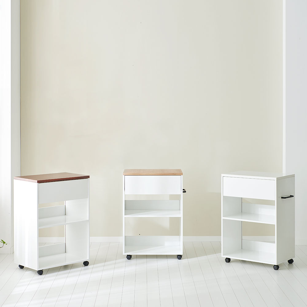 카라 이동식 미니 홈바 테이블 조리대 아일랜드식탁 공간활용