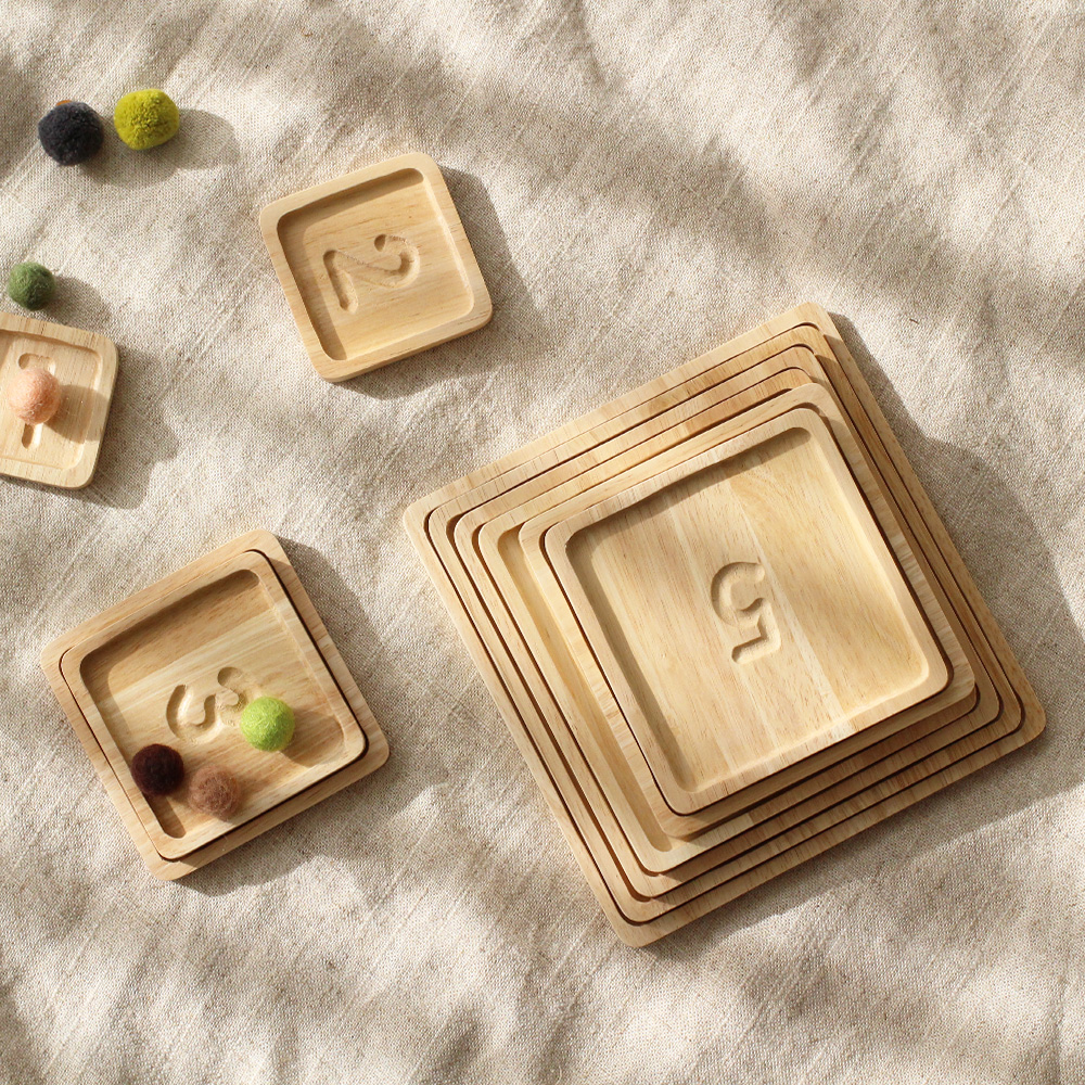 아카시아봉봉 아기 원목 교구 장난감 가베 유아 유치원 어린이집교구 숫자 놀이 수세기