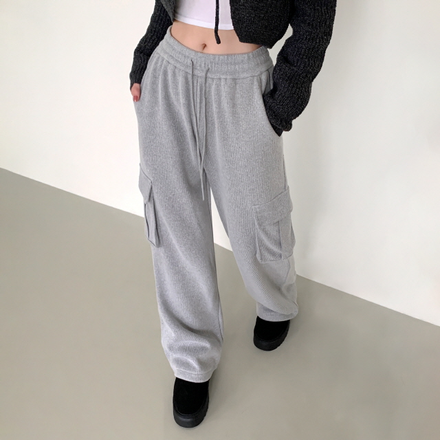 💖50%할인💖 🔥융기모🔥[숏,기본,롱/S~XL] 블랭킷 코듀로이 겨울 트레이닝 카고 기모 와이드 조거 소프트 골덴 2way 팬츠 상세 이미지 22