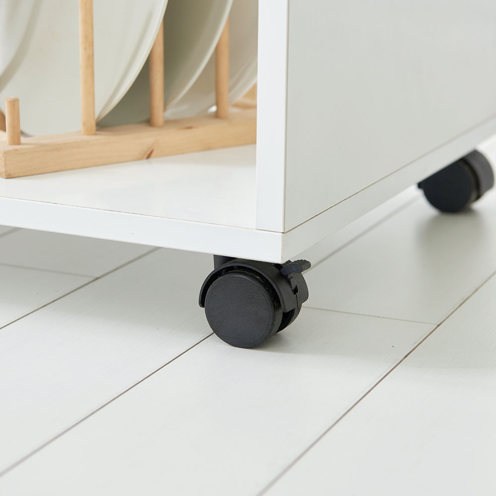 카라 이동식 미니 홈바 테이블 조리대 아일랜드식탁 공간활용