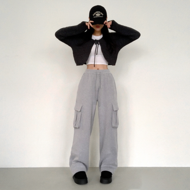 💖50%할인💖 🔥융기모🔥[숏,기본,롱/S~XL] 블랭킷 코듀로이 겨울 트레이닝 카고 기모 와이드 조거 소프트 골덴 2way 팬츠 상세 이미지 18