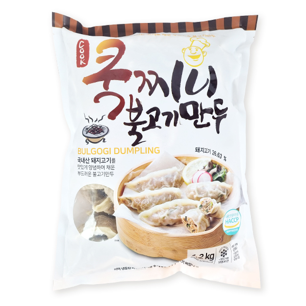 아하 쿡찌니불고기만두 1.2k : 심플 푸드