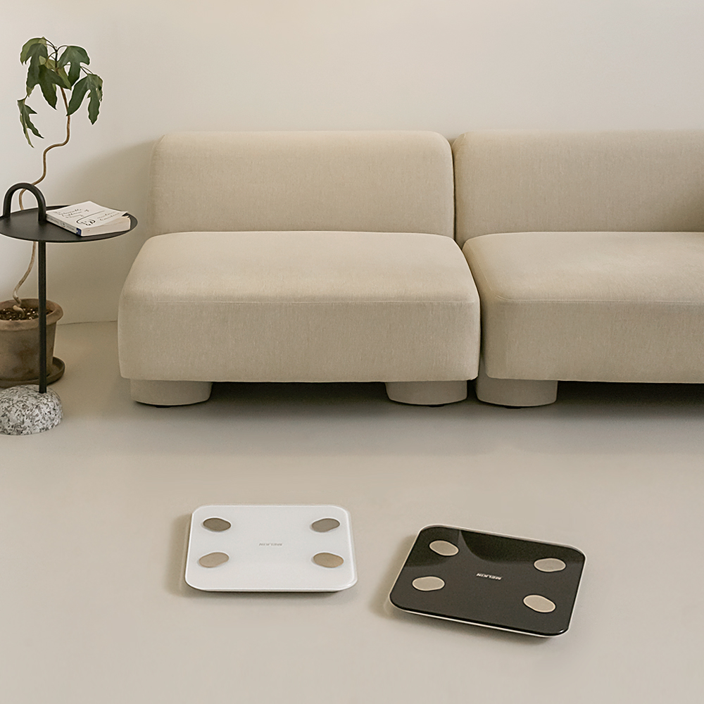 멜킨 스마트 체중계 블루투스 체지방 측정기 디지털 바디 스케일 가정용 전자 몸무게 저울