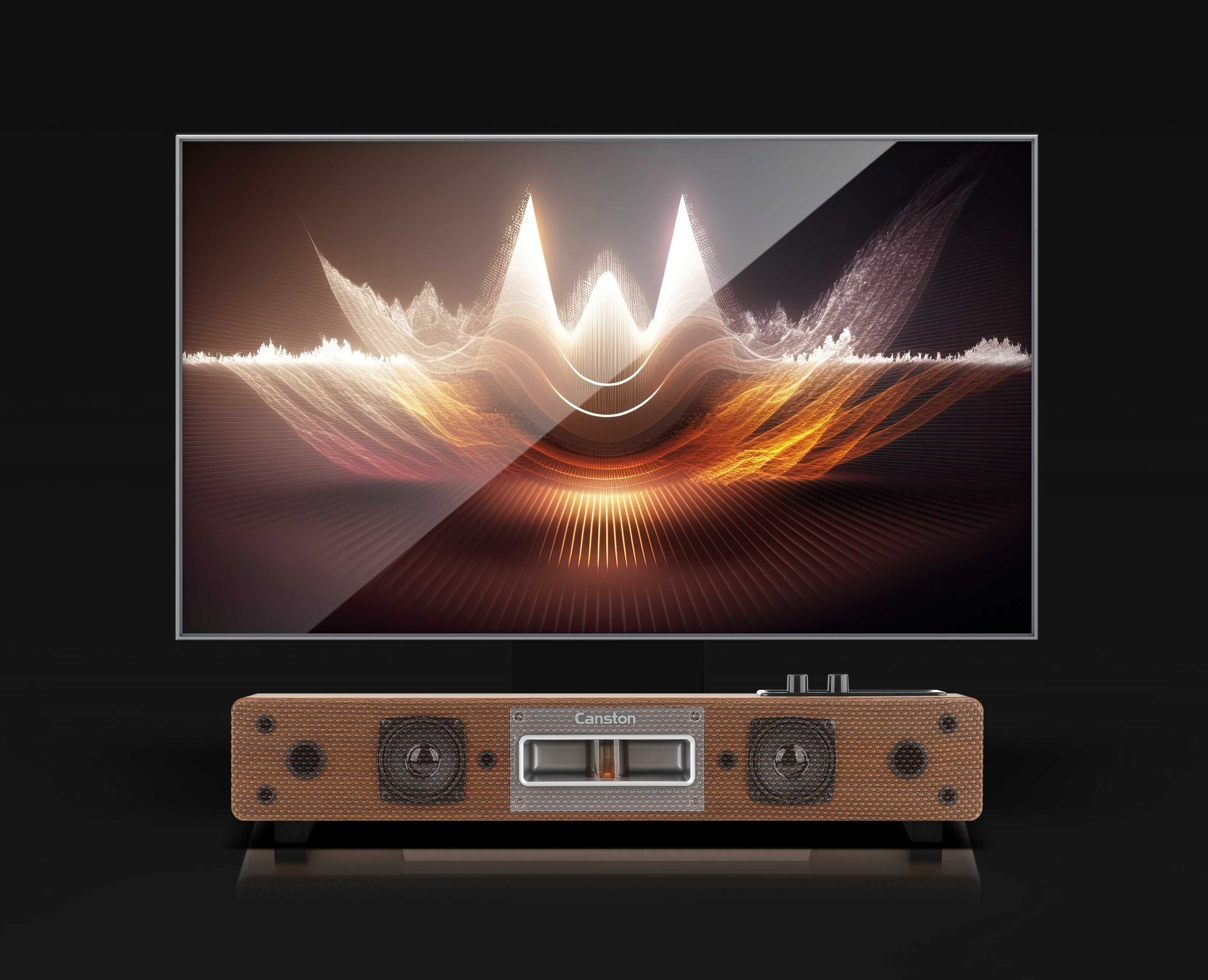 캔스톤 VX201 컴퓨터 PC 진공관 스피커 사운드바 - 상세 이미지 2