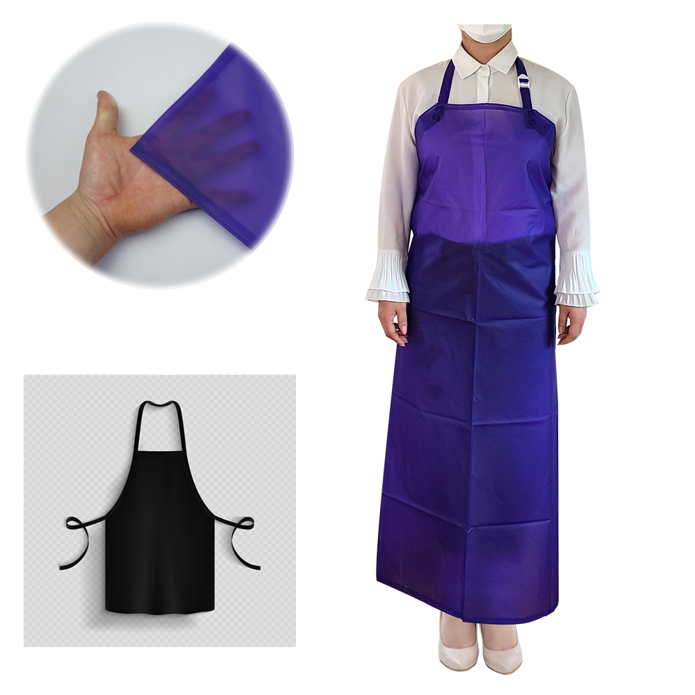 국산 목걸이 h형 양면 방수 앞치마 식당 주방