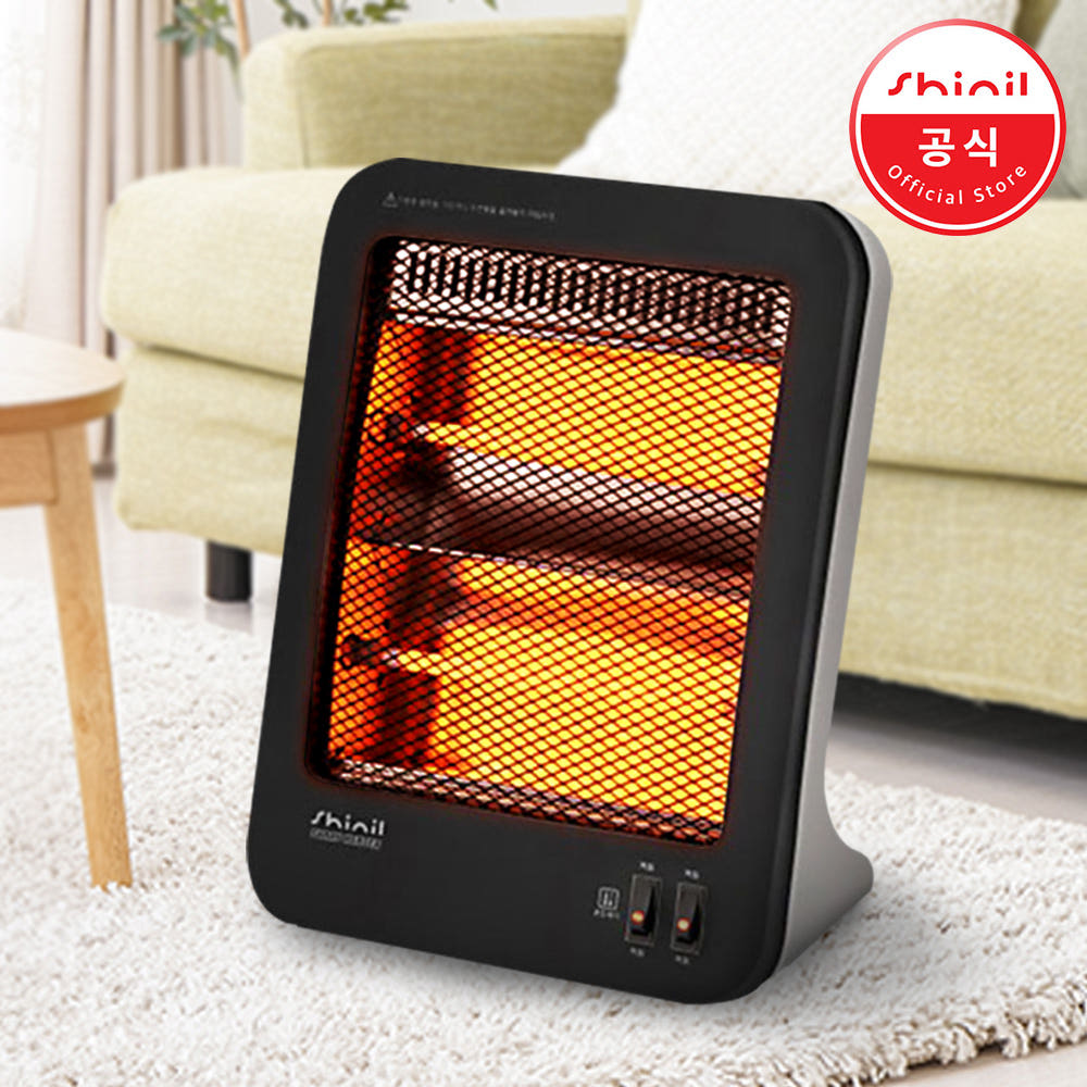 신일 전기히터 전면 디자인