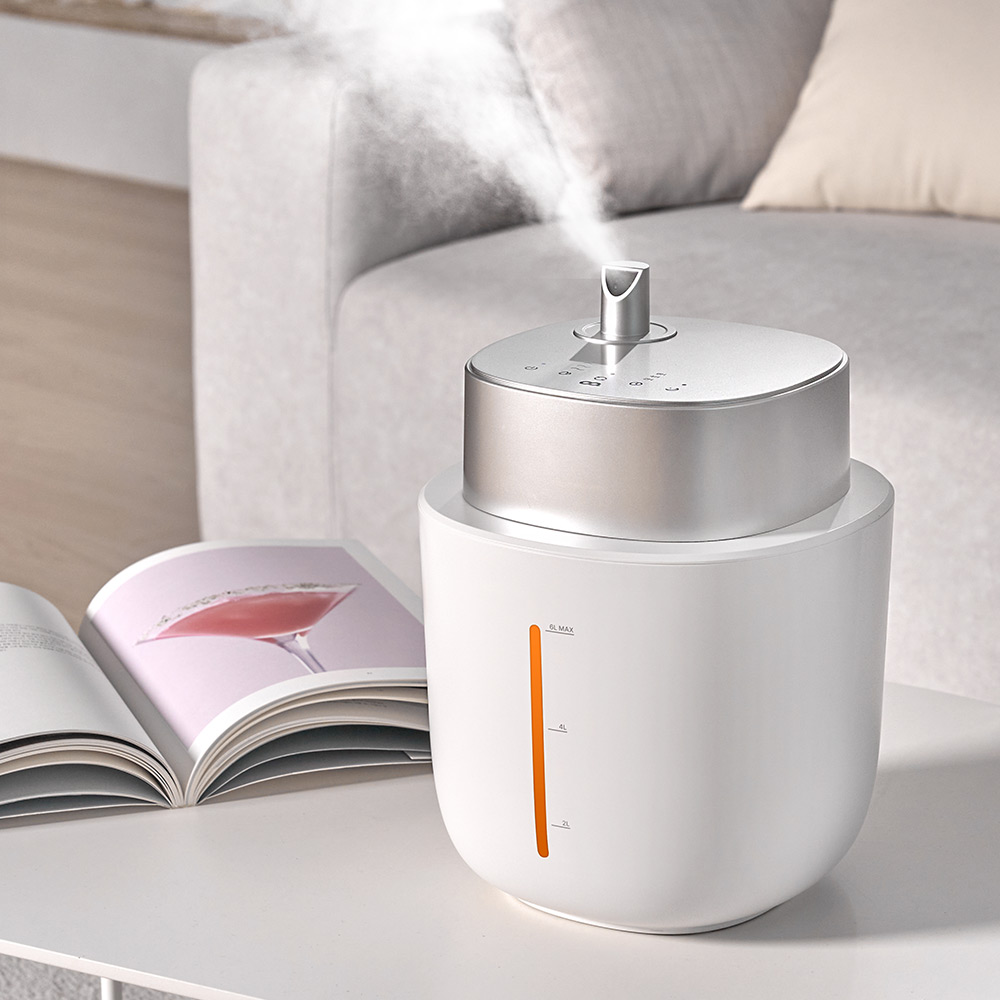 오아 플렌티라운드6L 대용량 가습기 초음파 무소음 가정용 거실 원룸 통세척 신생아 사무실