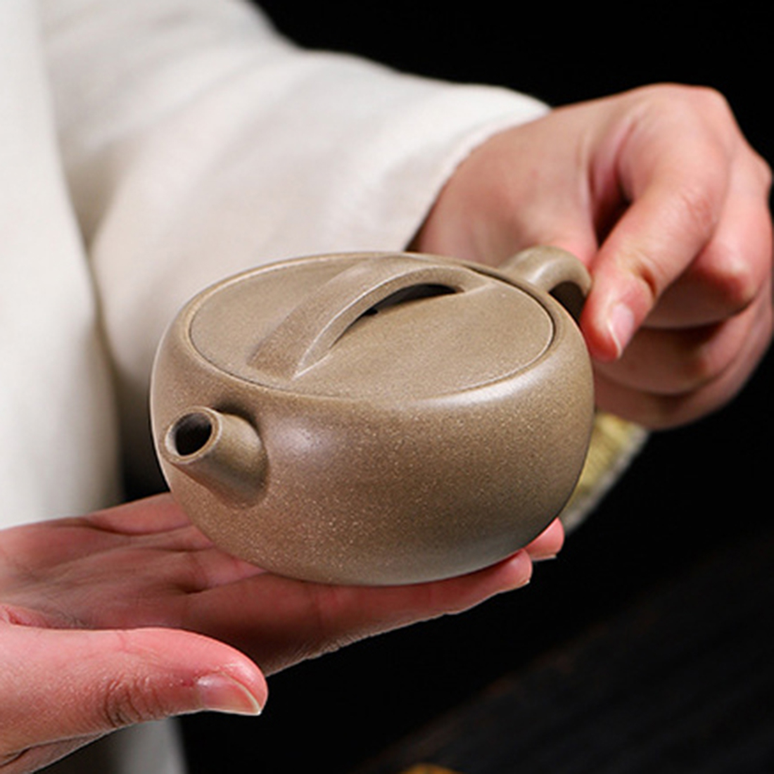 [자사호] 더큰솔 한와 자사호 이싱 청회단니 보이차 다도 다관 150ml