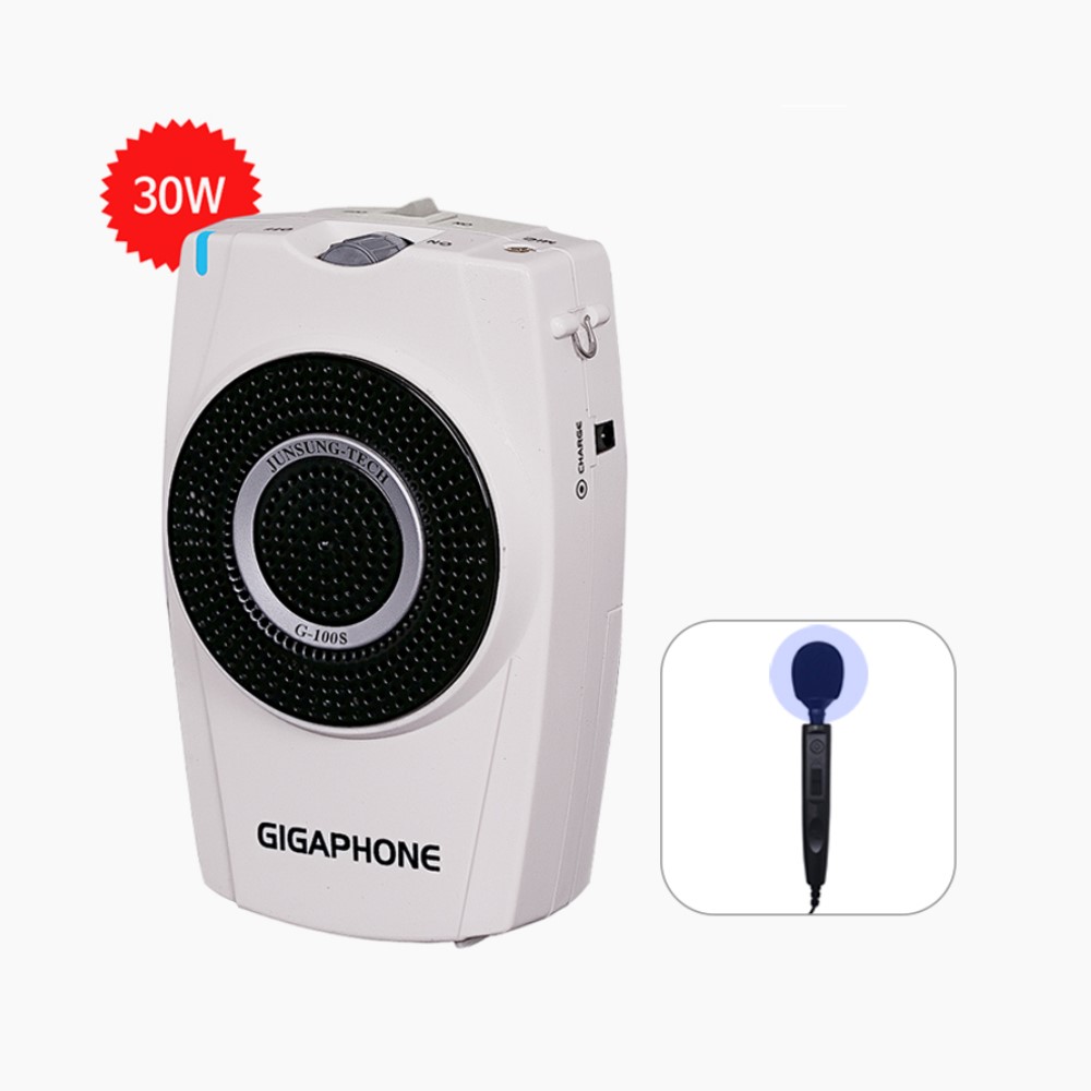 준성테크 G-100S 기가폰 가이드 수업용 앰프 스피커 아이셋 마이크 - 상세 이미지 2