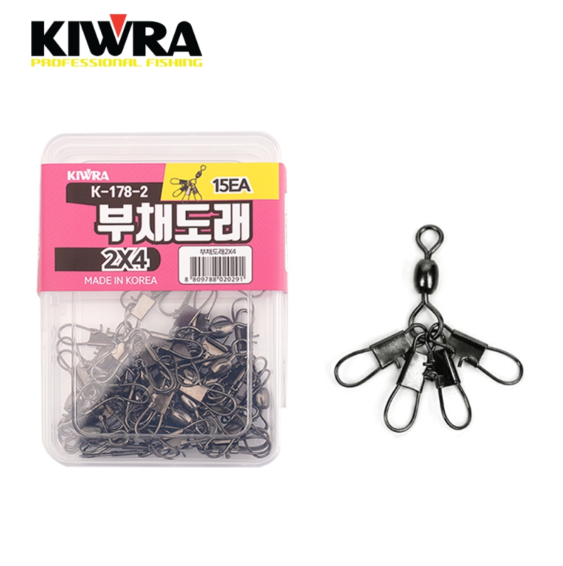 키우라 문어 타코 채비 부채 크레인 삼각 핀 낚시 도래 덕용