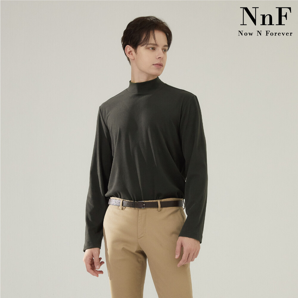(남성) NNF 23FW 기모 모크넥 티셔츠 5종 - 상세 이미지 5