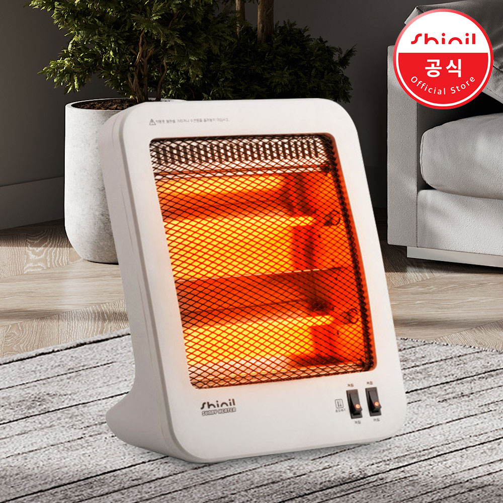 신일 가정용 미니히터 전기난로 사무실 발난로 전기스토브 SEH-300YW