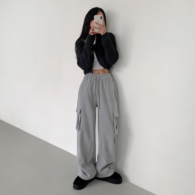 💖50%할인💖 🔥융기모🔥[숏,기본,롱/S~XL] 블랭킷 코듀로이 겨울 트레이닝 카고 기모 와이드 조거 소프트 골덴 2way 팬츠 상세 이미지 27
