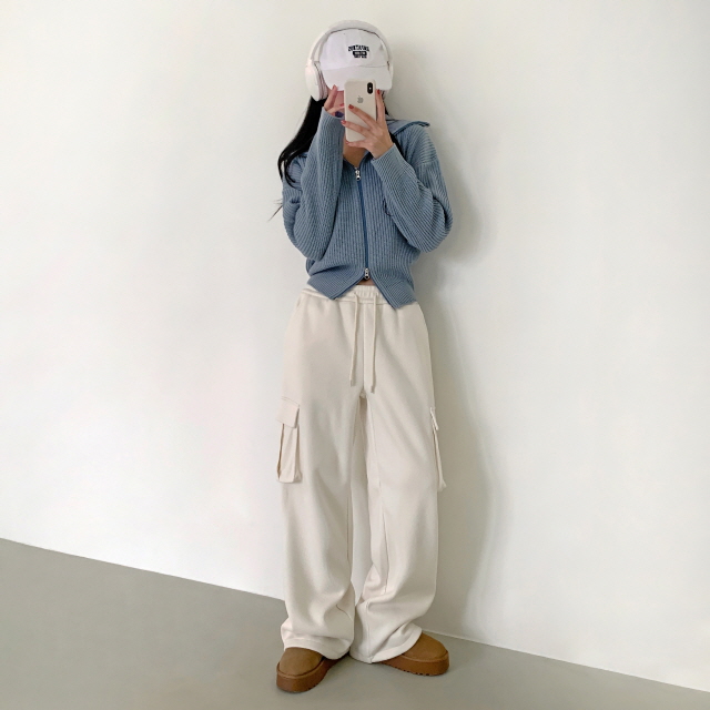 💖50%할인💖 🔥융기모🔥[숏,기본,롱/S~XL] 블랭킷 코듀로이 겨울 트레이닝 카고 기모 와이드 조거 소프트 골덴 2way 팬츠 상세 이미지 12