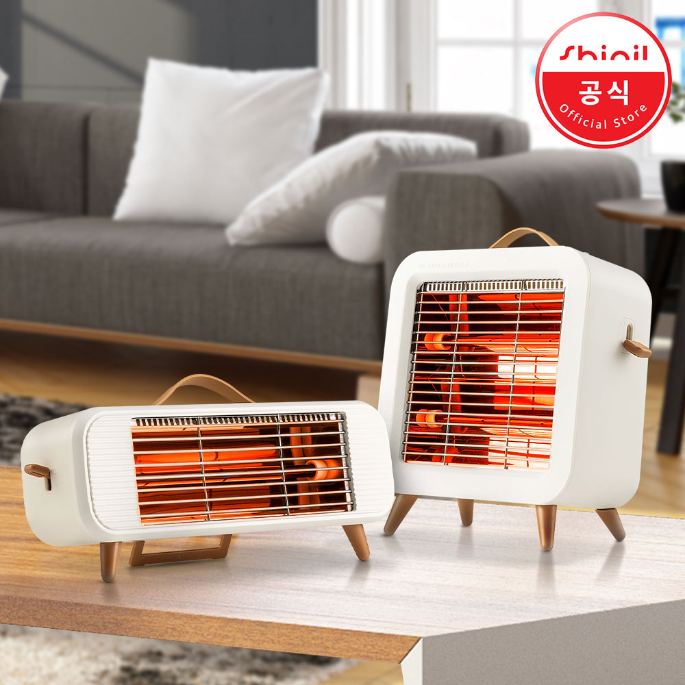 신일 원적외선 히터 전기난로 미니 소형 사무실 가정용 발난로 SEH-WN350HP