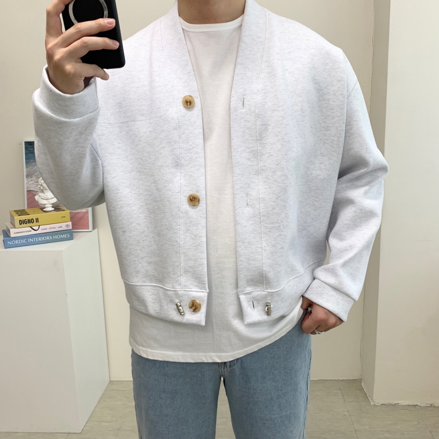 남자오버핏가디건 남자가을가디건 이미지 4