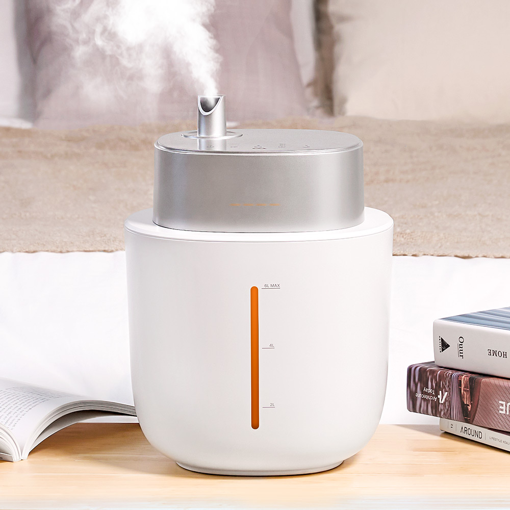 오아 플렌티라운드6L 대용량 가습기 초음파 무소음 가정용 거실 원룸 통세척 신생아 사무실