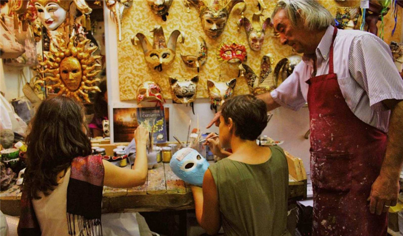 이탈리아 베니스 카니발 마스크 만들기 활동 이미지 2