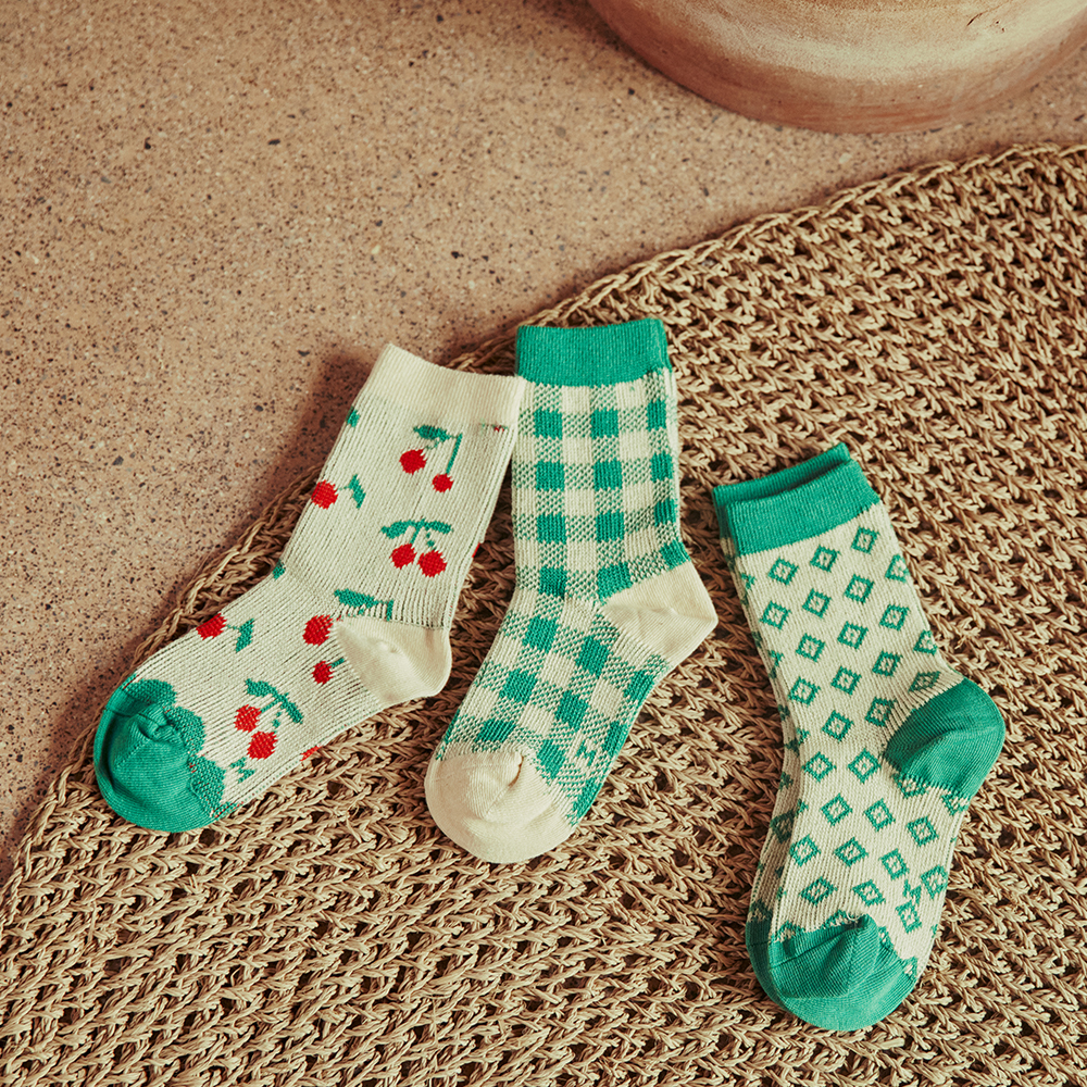 유아 양말 세트 아기 니삭스 여아 어린이 아동 생일 선물 미끄럼방지 가을 겨울