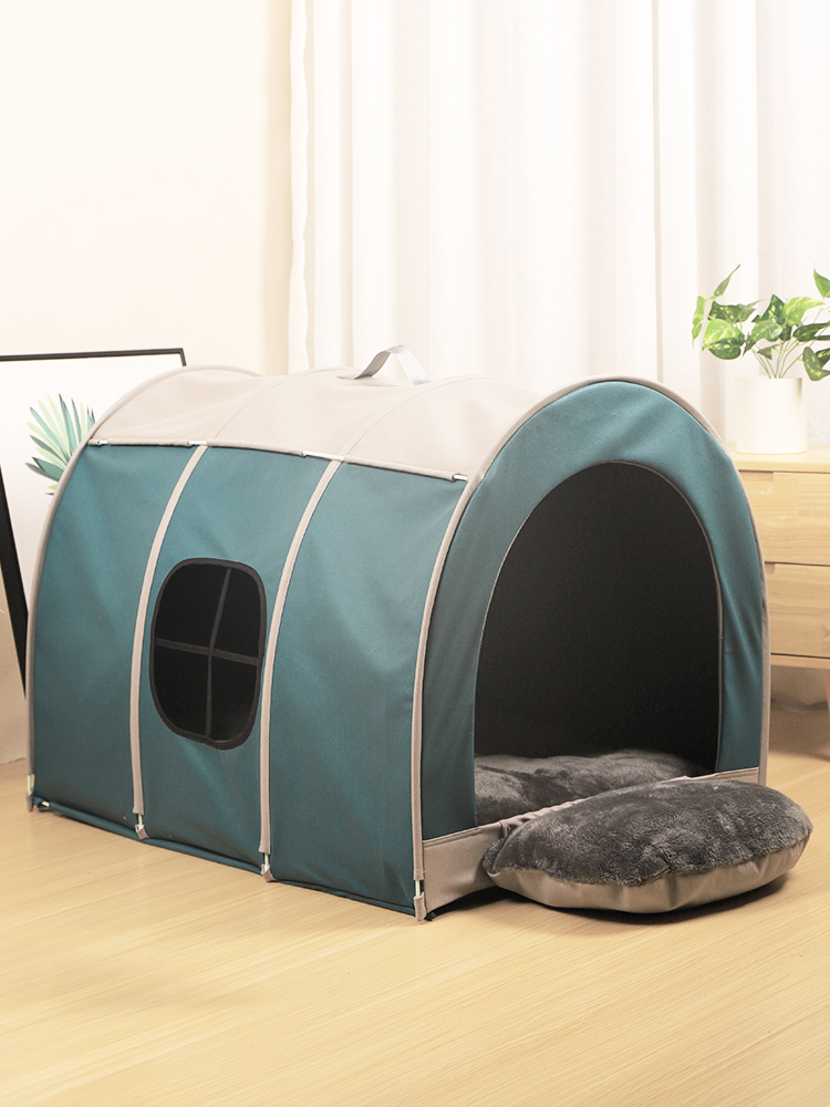 캠프365 애견 텐트 강아지 고양이 숨숨집 중형견 하우스 애견텐트 강아지집 중형견방석