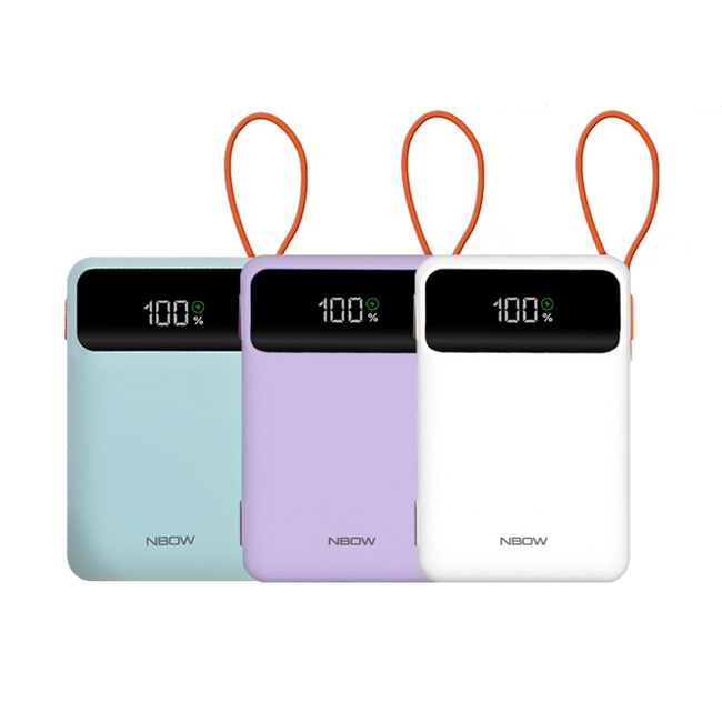 컴팩트 20000 대용량 2만 고속 초고속 충전 LED 경량 휴대용 멀티 보조배터리