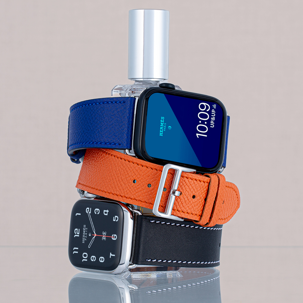 애플워치 가죽 스트랩 울트라 애플워치10 애플워치9 8 7 6 SE2 3 밴드 줄 줄질